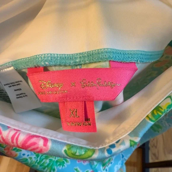 NWT Lilly Pulitzer Disney Leggings: XL - Picture 4 of 7